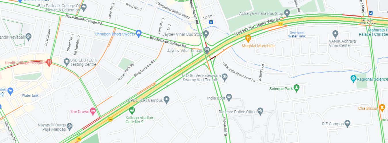 Bhubaneswar Map